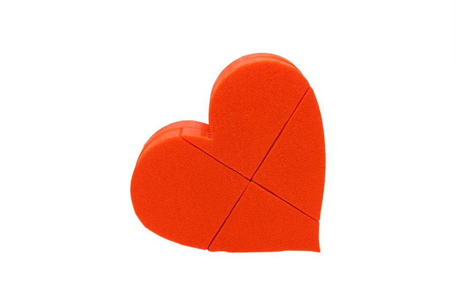 Calvin's Ghost Heart 2x2