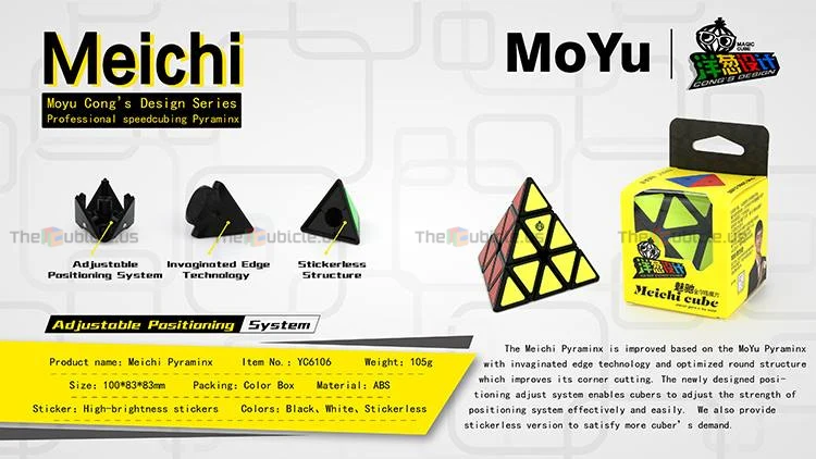 Cong's Design MeiChi Pyraminx - Image 7