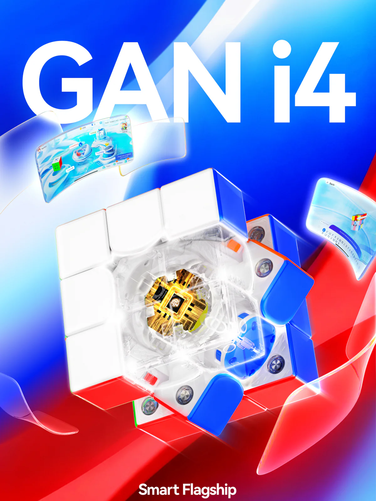 GAN i4 Leap Frosted 3x3 (Smart Cube) - Image 17
