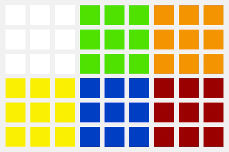 GiiKER 3x3 Sticker Set - Image 3