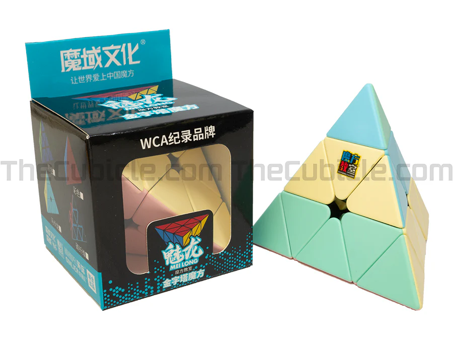MFJS MeiLong Pyraminx - Macaron