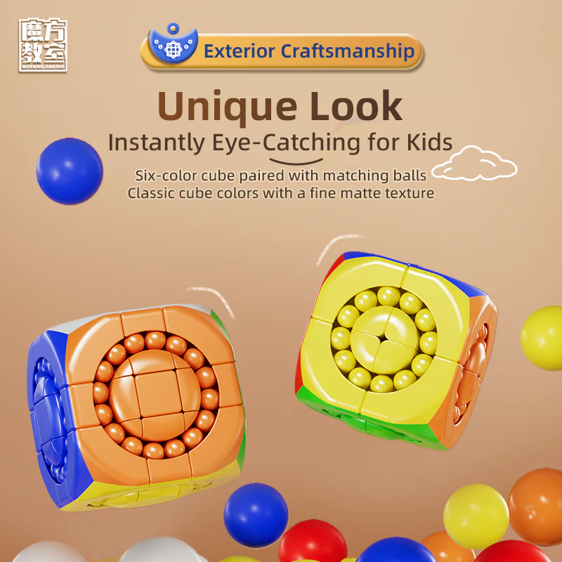 MFJS 2x2 Magic Bead Cube - Image 3
