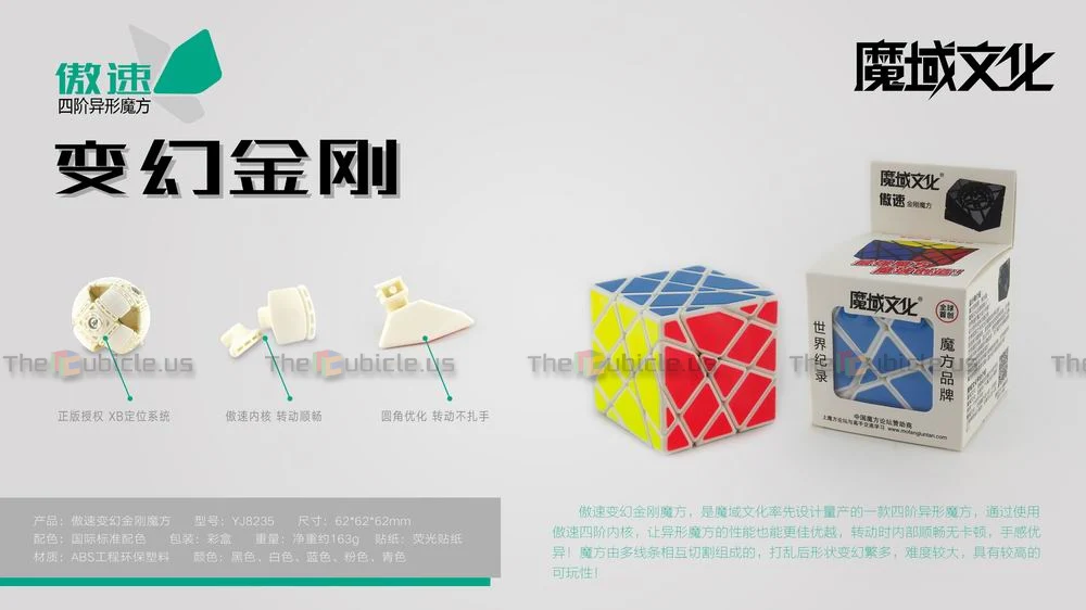 MoYu AoSu 4x4 Axis Cube - Image 3