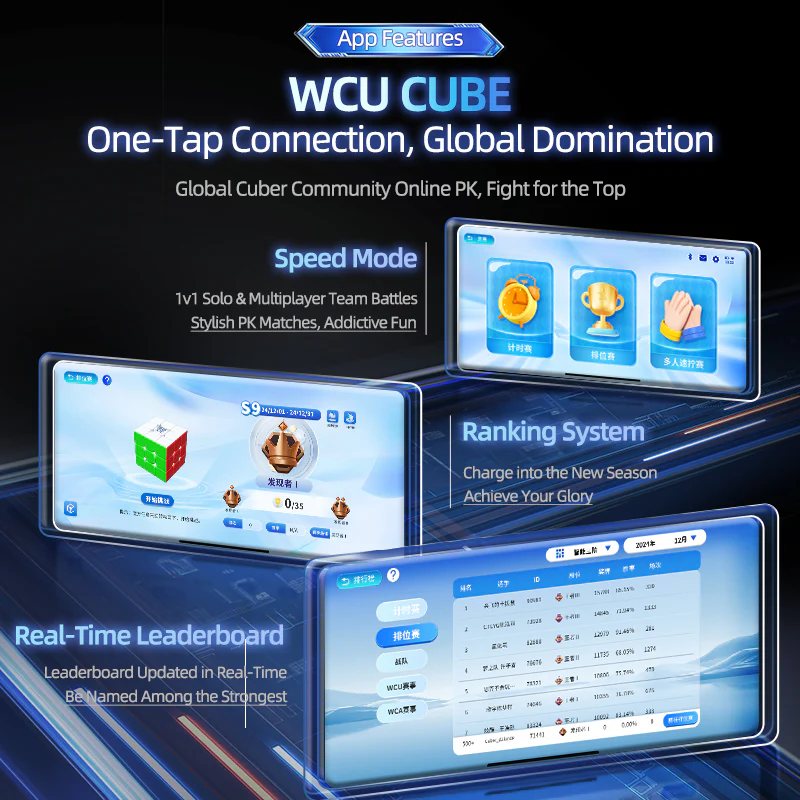 MoYu Super WeiLong 3x3 V2 AI (8-Magnet Ball-Core + MagLev + UV) - Image 8