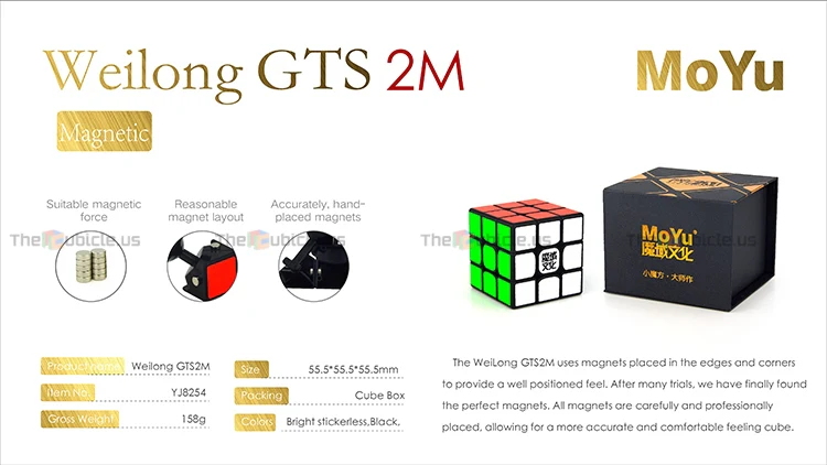 MoYu WeiLong GTS2 M 3x3 - Image 4