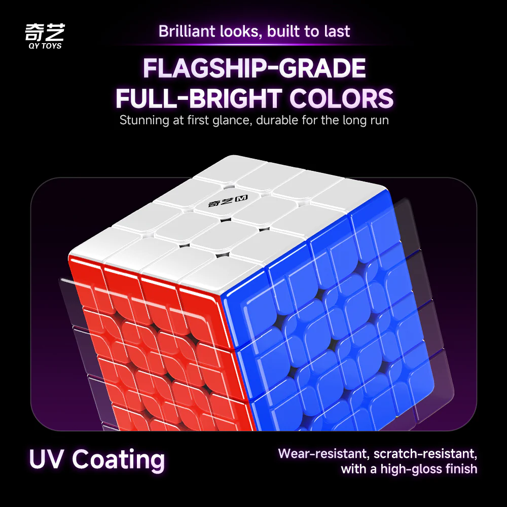 QiYi M Pro 4x4 V2 (Ball-Core + UV) - Image 6