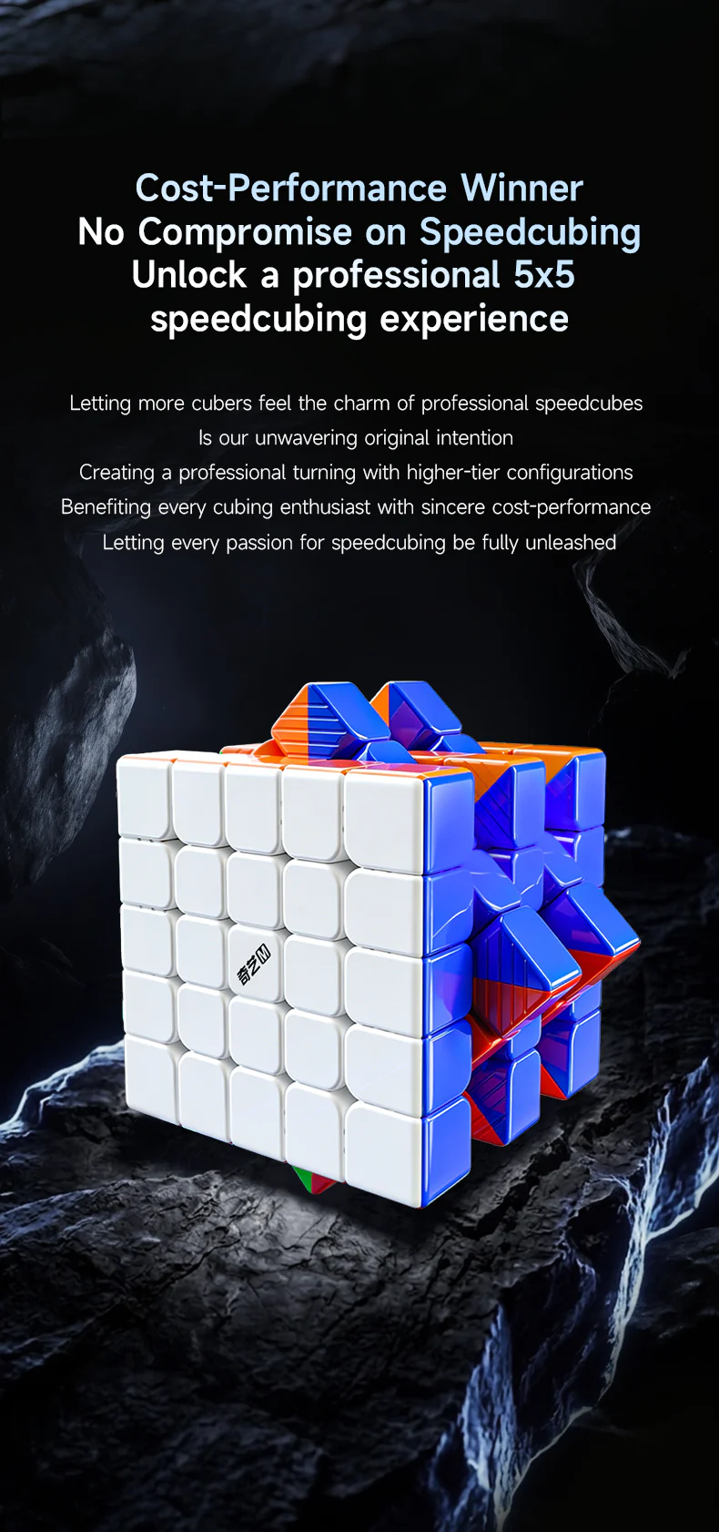 QiYi M Pro 5x5 (Ball-Core + UV) - Image 3