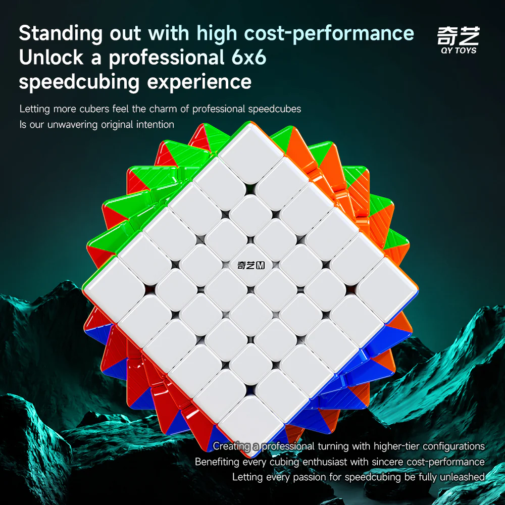 QiYi M Pro 6x6 (Ball-Core + UV) - Image 4