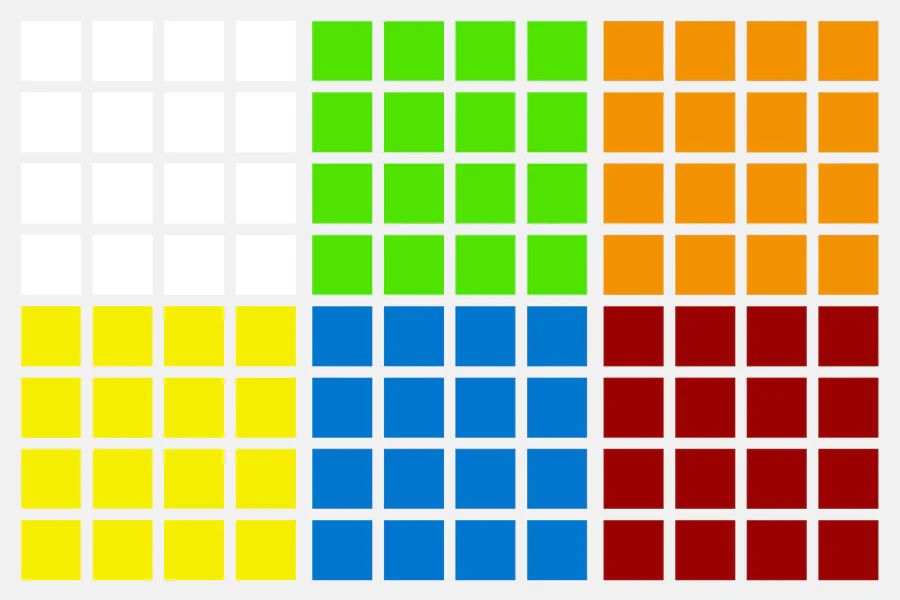 QiYi Mini WuQue 4x4 Sticker Set - Image 4