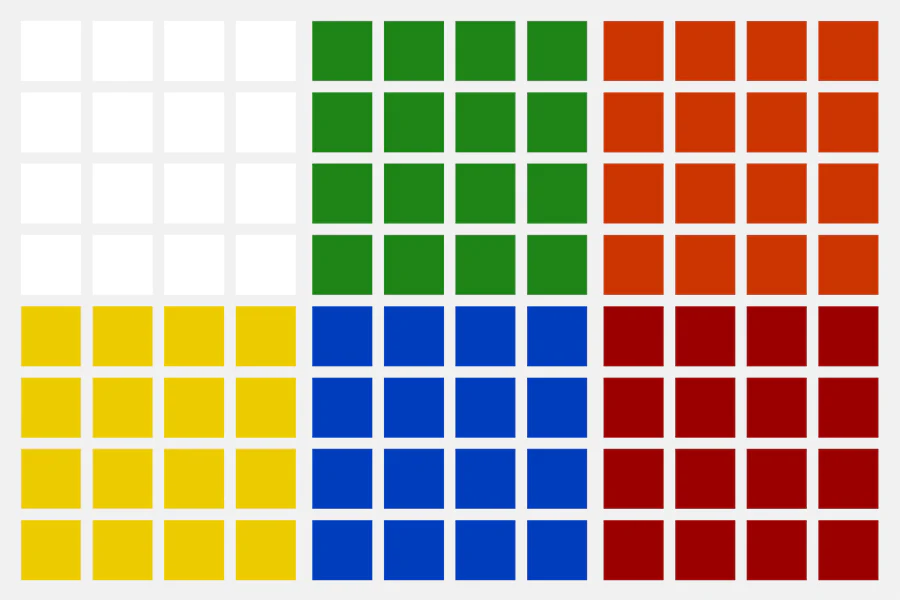 QiYi Mini WuQue 4x4 Sticker Set - Image 6