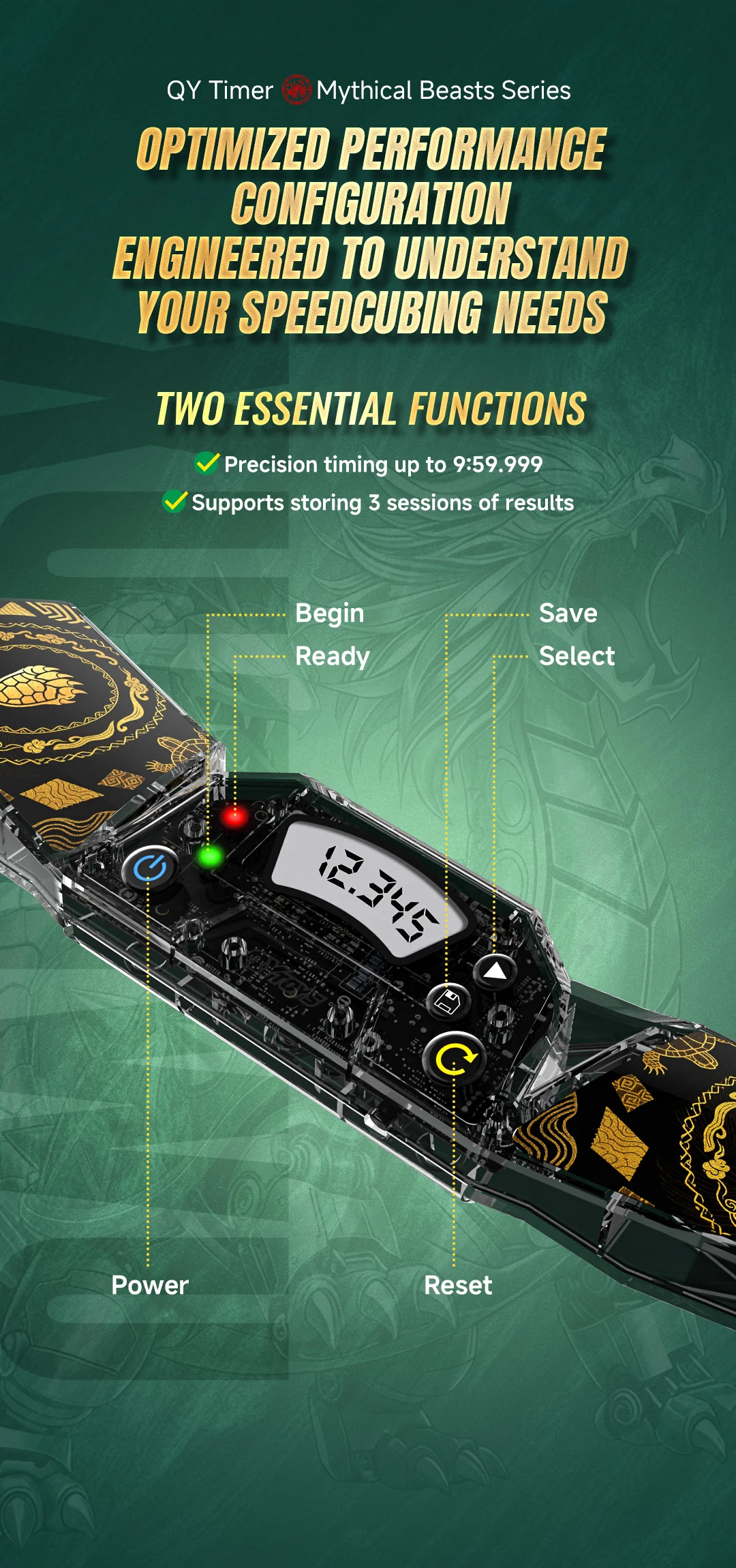 QiYi Timer (Mythical Series) - Image 8