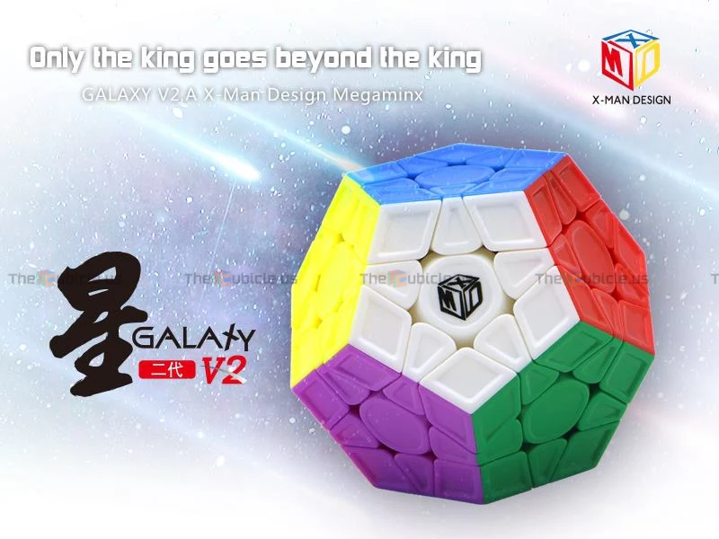 X-Man Galaxy Megaminx V2 (Concave) - Image 3