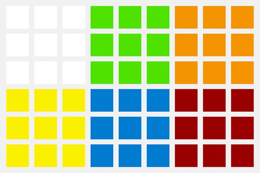 YJ MGC 3x3 Sticker Set - Image 4