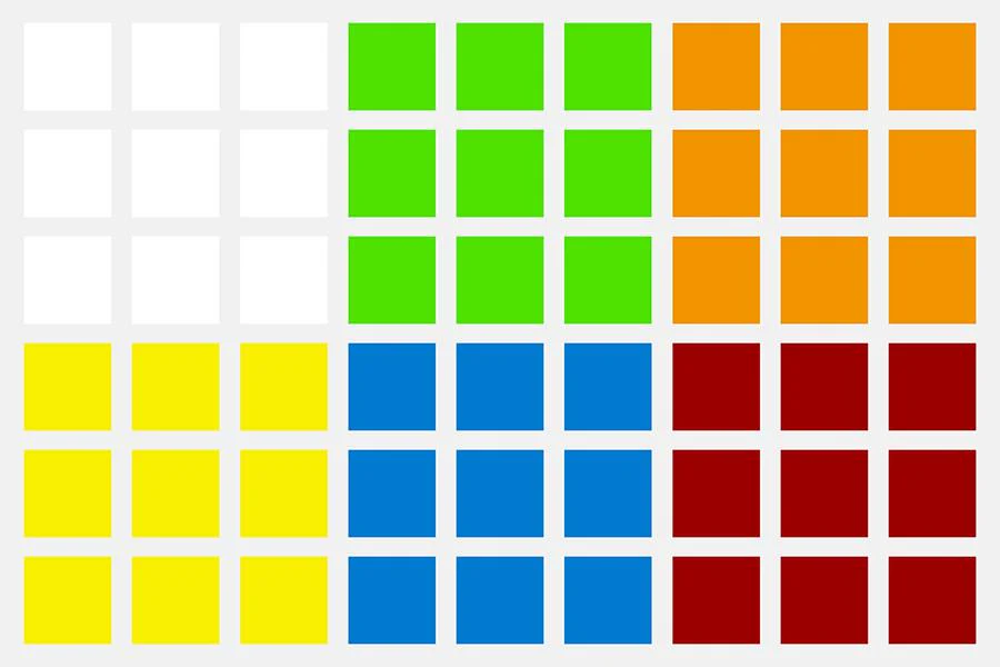 YueXiao EDM 3x3 Sticker Set - Image 4