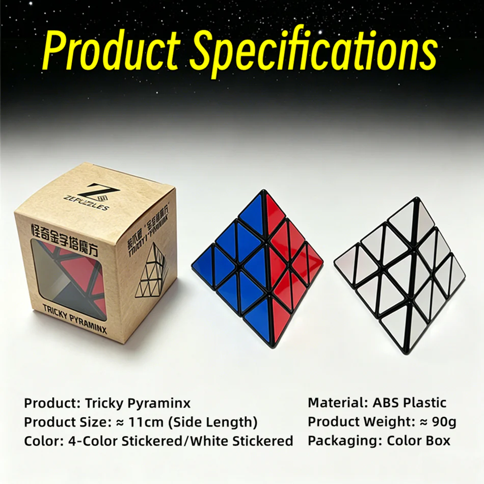 ZePuzzles Tricky Pyraminx - Image 4