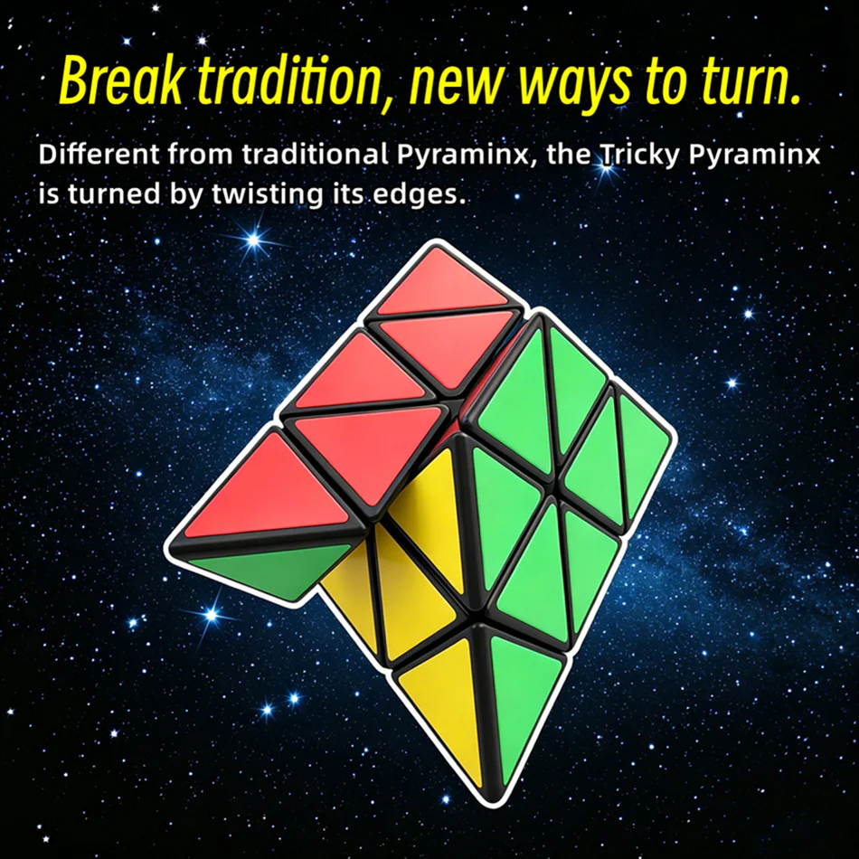 ZePuzzles Tricky Pyraminx - Image 7