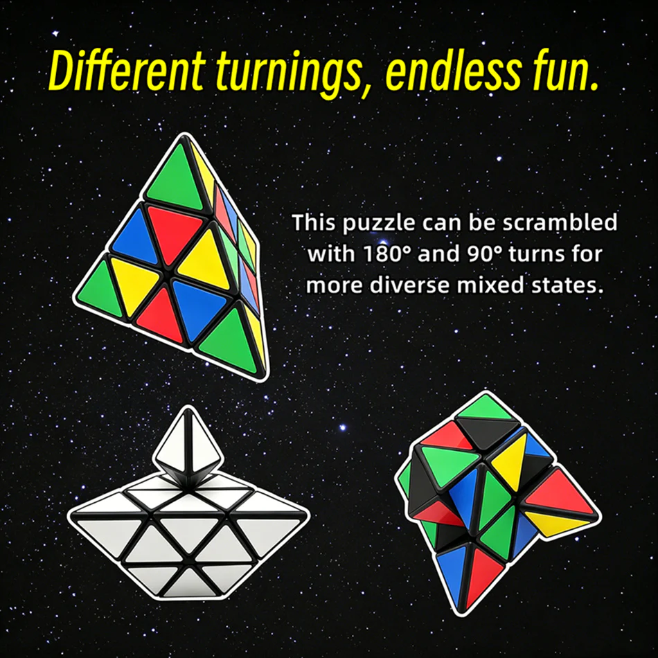 ZePuzzles Tricky Pyraminx - Image 8