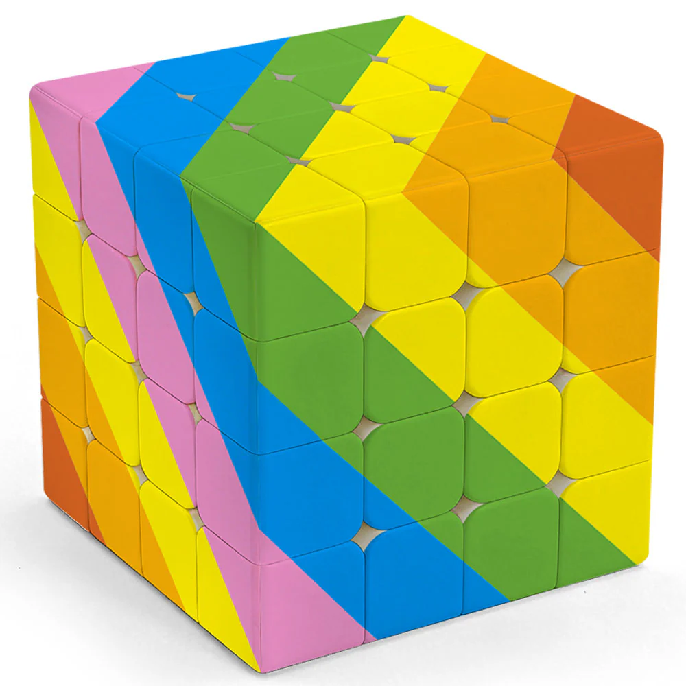 Ziina Rainbow Cube 4x4 (6-Color) - Image 3