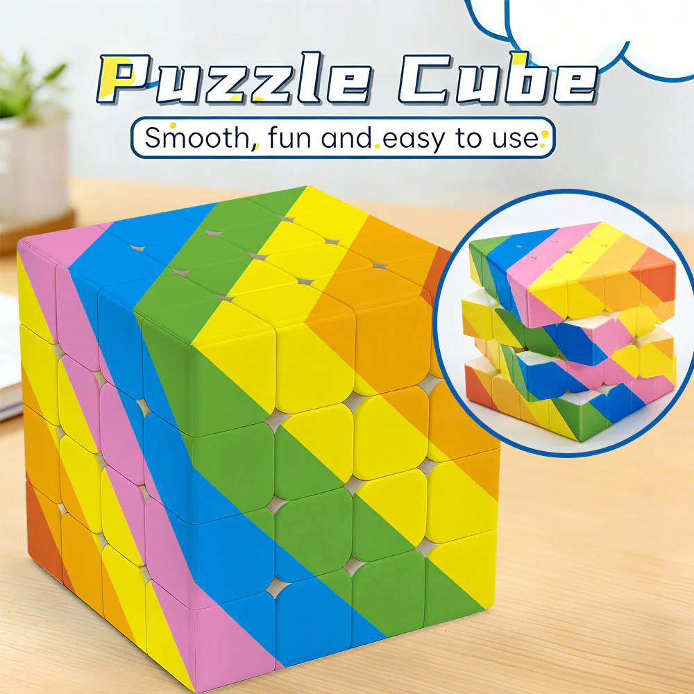 Ziina Rainbow Cube 4x4 (6-Color) - Image 4