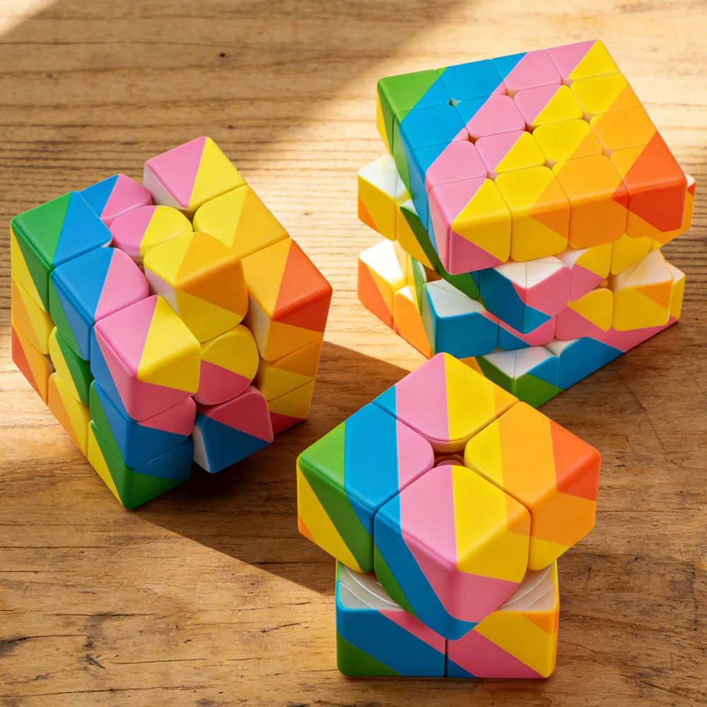 Ziina Rainbow Cube 2x2 (6-Color) - Image 5