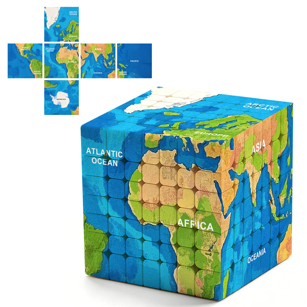 Ziina World Map 7x7 (B) - Image 3