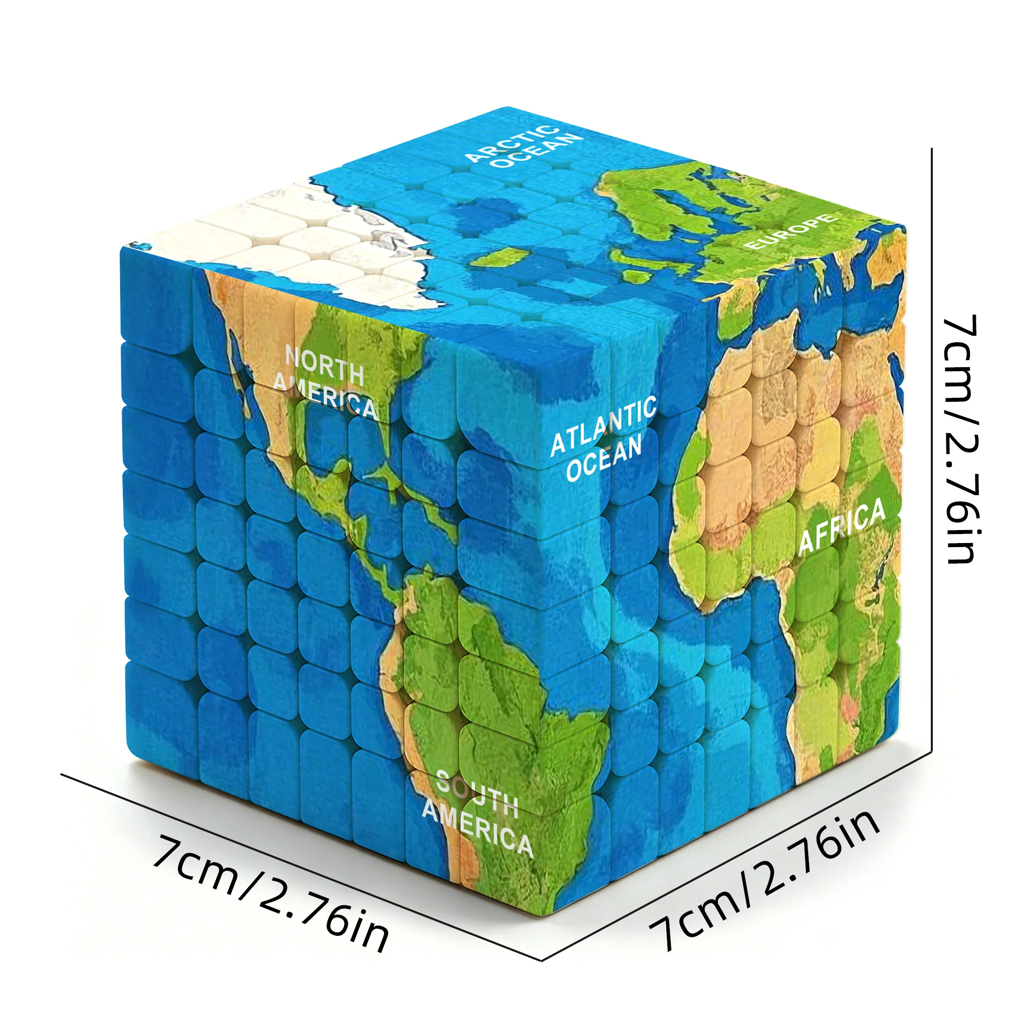 Ziina World Map 7x7 (B) - Image 5